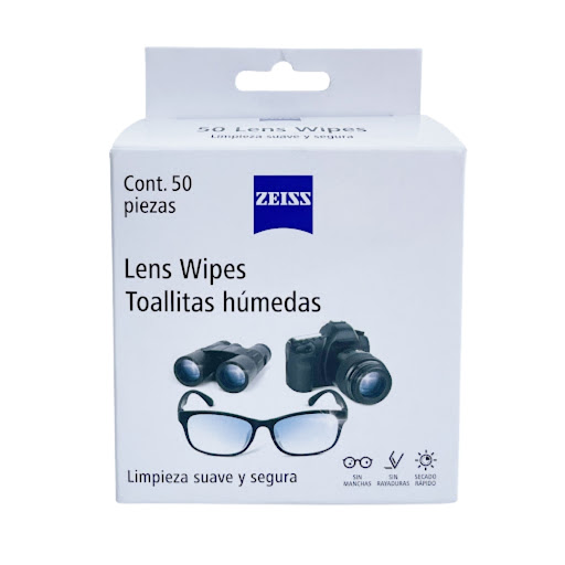 Toallitas Húmedas Zeiss Lens Wipes Caja x 50 Sachets