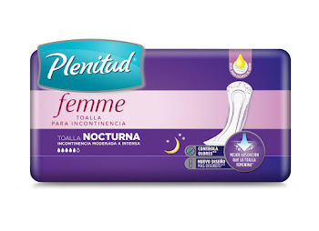 Toalla Para Incontinencia Nocturna Plenitud Femme  