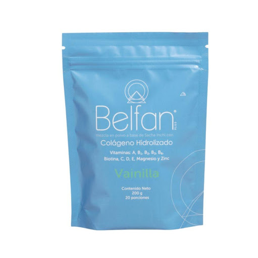 Colágeno Hidrolizado Vainilla x 200g Belfan Bolsa x 1 ¿Quieres mejorar la caída de tu cabello y hacer crecer tu uñas? Esta es la presentación ideal para ti...
Mezcla funcional de Sacha Inchi y péptidos de colágeno hidrolizado sabor vainilla, adicionado c