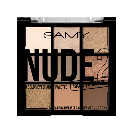 Paleta 9 Sombras Samy Nude x 9 gr