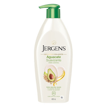 Crema Corporal Jergens Aguacate Suavizante x 400 ml   