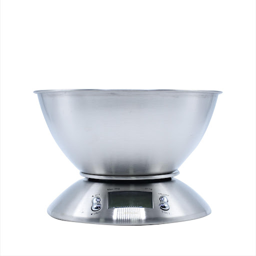 Gramera Digital Tezzio Acero Inoxidable Tezzio Caja x 1 Una herramienta de cocina útil, la báscula digital de cocina Tezzio hace que sea fácil pesar rápidamente ingredientes o artículos alimenticios. Es particularmente útil para productos horneados donde c