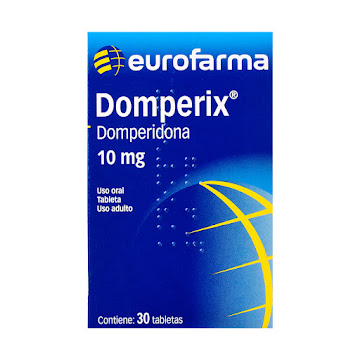 Domperix Domperidona 10 mg Eurofarma Caja x 30 Tabletas  