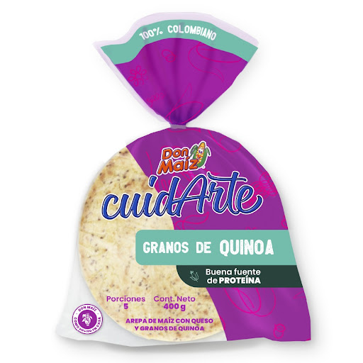 Arepas Don Maiz Queso Quinoa x 5 und