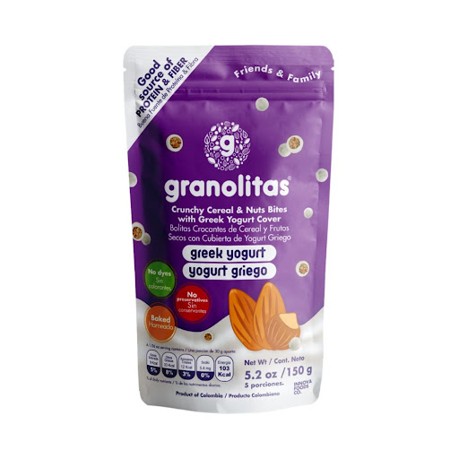 Cereal Granolitas Yogurt Griego Paquete x 150 gr