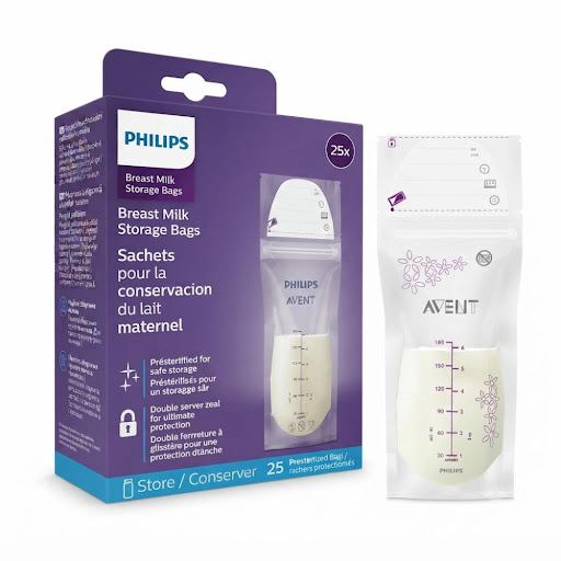 Bolsas Avent Preesterilizadas Para Almacenar Leche Materna x 25 und