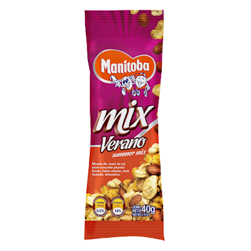 Maní Manitoba Mix Verano x 40 gr  