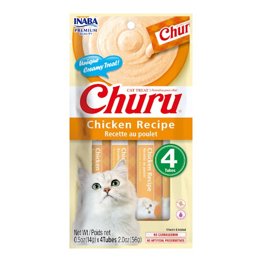 Snack Humedo Para Gatos   Churu Cat Treat Chicken Recipe x 56 gr