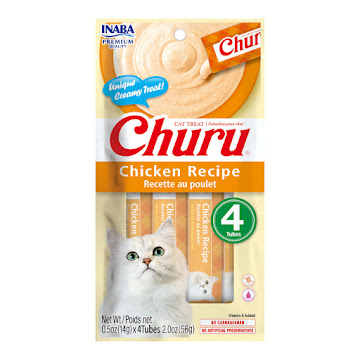 Snack Humedo Para Gatos   Churu Cat Treat Chicken Recipe x 56 gr  