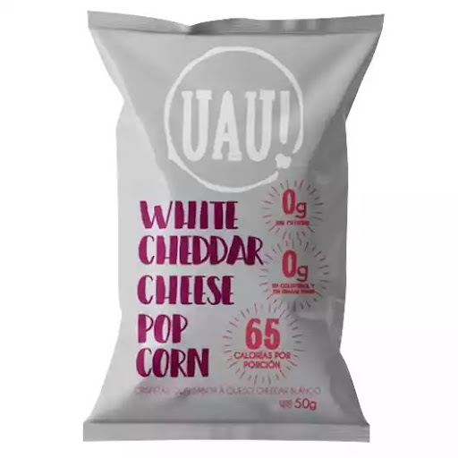 Crispetas UAU Queso   Cheddar x 50 gr
