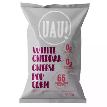 Crispetas UAU Queso   Cheddar x 50 gr  