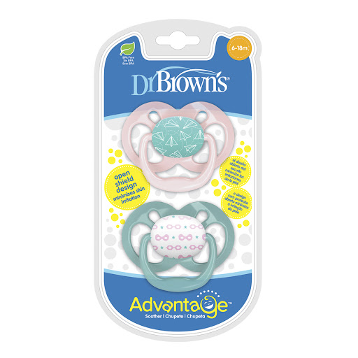 Chupo Dr Browns Entretención Etapa 2 Advantage x 2 und