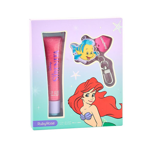 Lip Gloss Ruby Rose Ocean Glow La Sirenita  Caja x 15 g