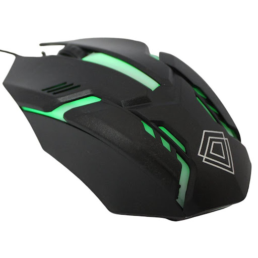 Raton Mouse Gamer Diseño Curvo GENERICO Unidad x 1 