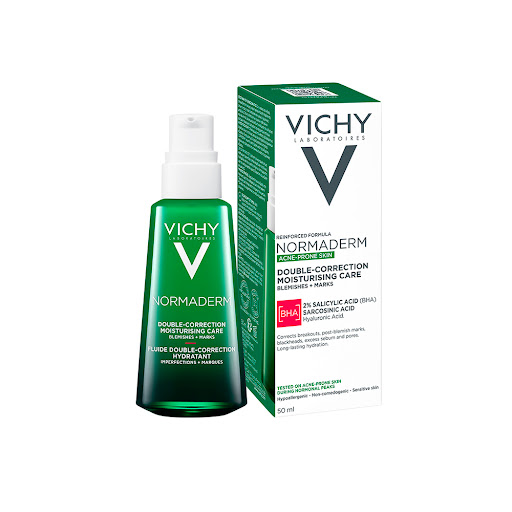 Crema Vichy Normaderm Doble Corrección Anti imperfecciones Frasco x 50 ml