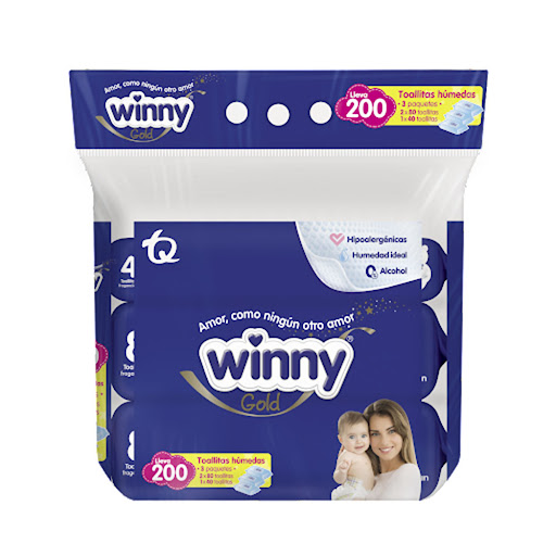 Toallitas Humedas Winny   Avena x 200 und