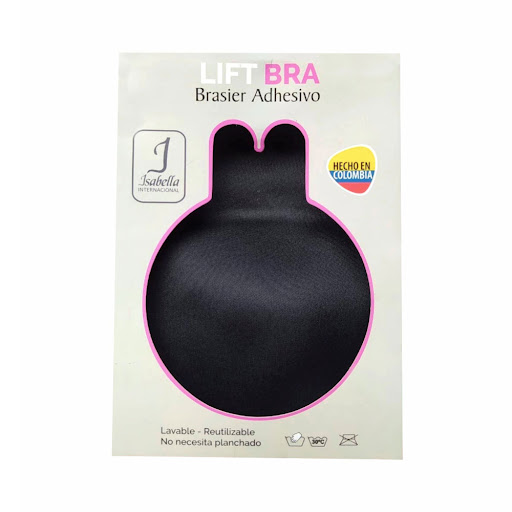 Brasier Isabella Internacional Lift Bra Negro Talla L x 2 und