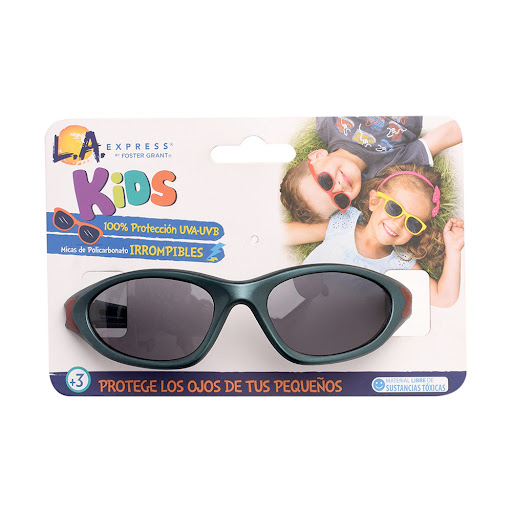 Gafas De Sol Lax Kids Jk264n Color Negro x 1 und