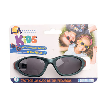 Gafas De Sol Lax Kids Jk264n Color Negro x 1 und  