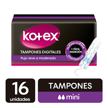 Tampones Kotex Digital Mini x 16 und undefined