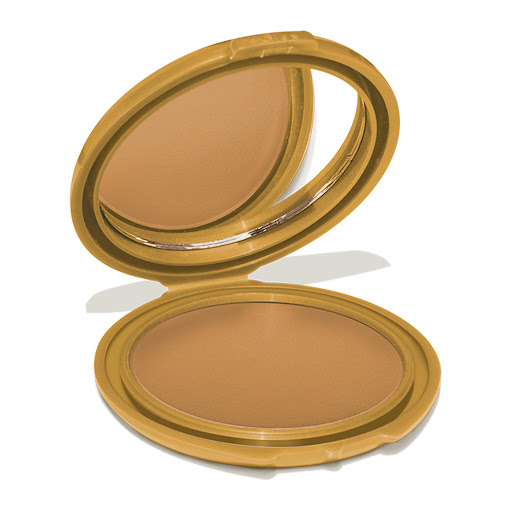 Polvo Facial Compacto Kaloe Control De Imperfecciones #8 Caoba Spf 20 x 15 gr