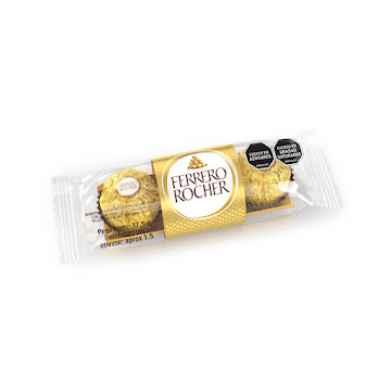 Chocolate Ferrero Rocher Paquete x 3 und  