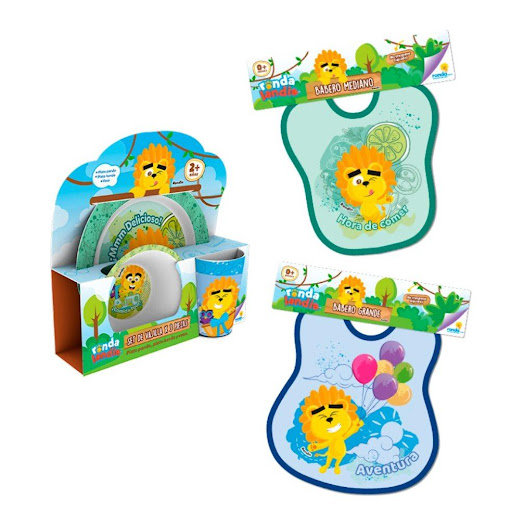 Oferta 2095-Babero Rondin Grande+Babero Rondin Mediano+Set Vajilla 3 Pzas Rondin RONDA CAJA x 1 Oferta 2095-Babero Rondin Grande+Babero Rondin Mediano+Set Vajilla 3 Pzas Rondin




Babero Rondín Grande
Hermoso babero multicolor estampado con un lindo y divertido diseño Babero Rondín Grande, por 