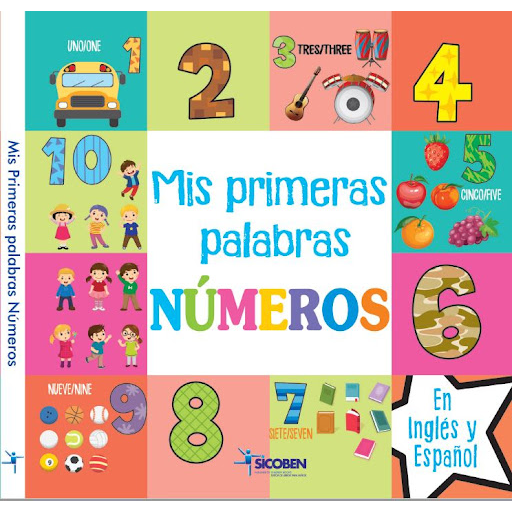 Libro Infantil Sicoben Mi Primer Librito Números x 1 und