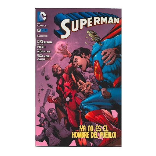 Superman No. 9. Grant Morrison Generico Libro x 1.0 SUPERMAN NÚM. 09   En un pequeño receso de la trama principal conocimos Tierra 23, un mundo alternativo en el que Superman es afroamericano, Presidente de los EEUU en su identidad humana y un férreo a