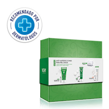 Gel Limpiador Normaderm Vichy + Normaderm Doble Corrección + Capital Soleil Uv Age pack x 3 und  