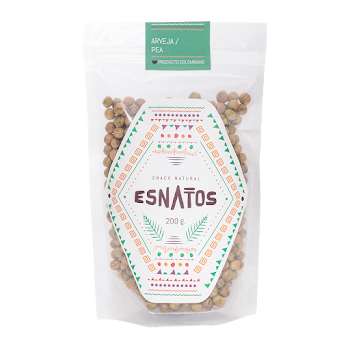 Snack Arveja Esnatos Natural x 200 gr  