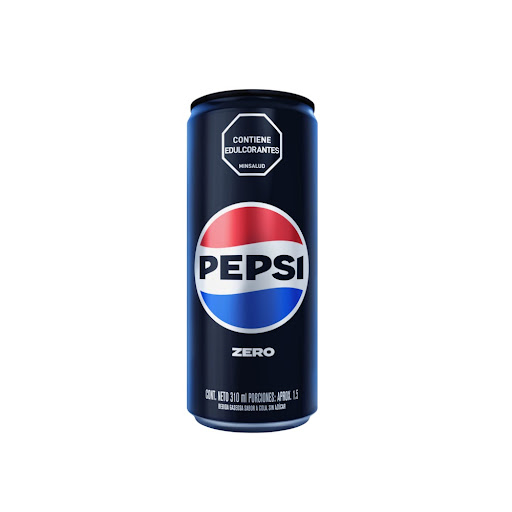 Gaseosa Pepsi Cero Lata   x 310 ml