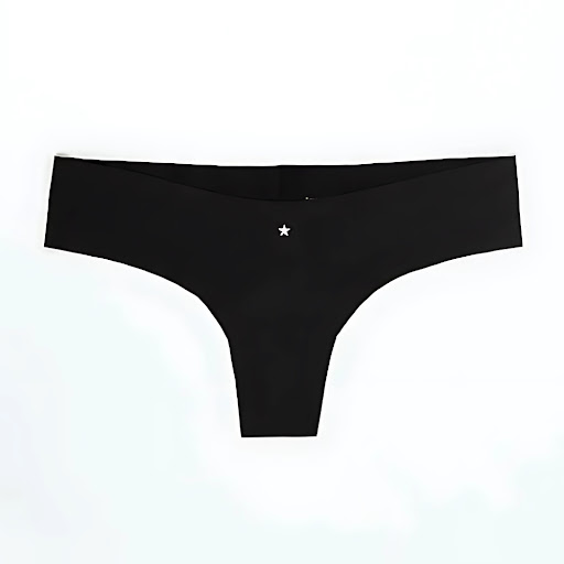 Panty Punto Blanco Aglaya Mix Color Negro Intenso Talla M/L x 1 und