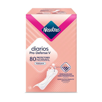 Protectores Nosotras Pro-Defense V Caja x 80 und  
