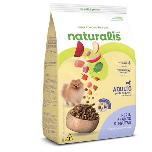 NATURALIS C ADULTO POLLO Y FRUTAS RP 10.1 KG NATURALIS  x 1 