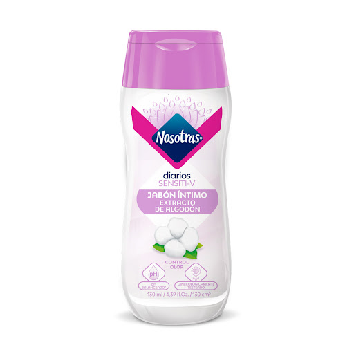 Jabón Íntimo Nosotras Sensitive Frasco x 130 ml