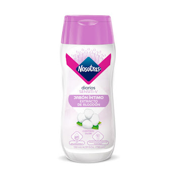 Jabón Íntimo Nosotras Sensitive Frasco x 130 ml  