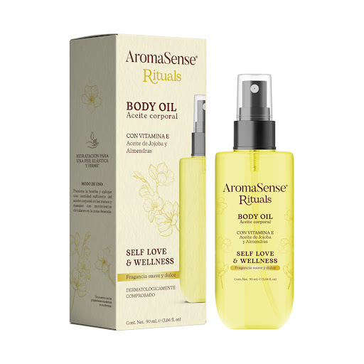 Body Oil Aromasense Self Love and Wellnes Caja x 90 ml
