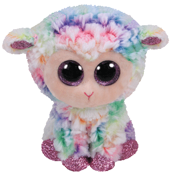 Peluche Ty Flippables Dotty Leopardo Multicolor Clip x 1 unidad