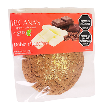 Galleta Ricana Susi   Doble Chocolate x 60 gr 