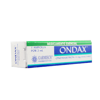 Ondax Ondasentron 4 mg Garmisch Caja x 1 Ampolla  