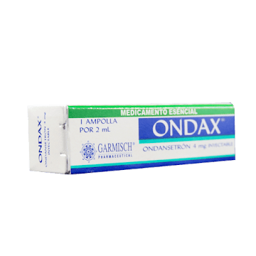 Ondax Ondasentron 4 mg Garmisch Caja x 1 Ampolla  