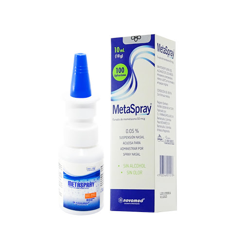 Metaspray Mometasona 50 mcg Novamed Frasco x 10 ml