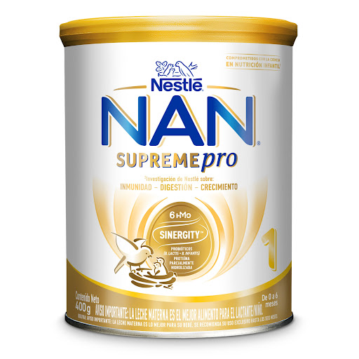 Fórmula Infantil NAN Supremepro Etapa 1 con 5HMO Lata x 400 gr