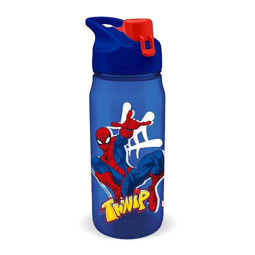 Botella Zinc Spiderman  WANTU CAJA x 1 23 onzas, con stickers para pegar