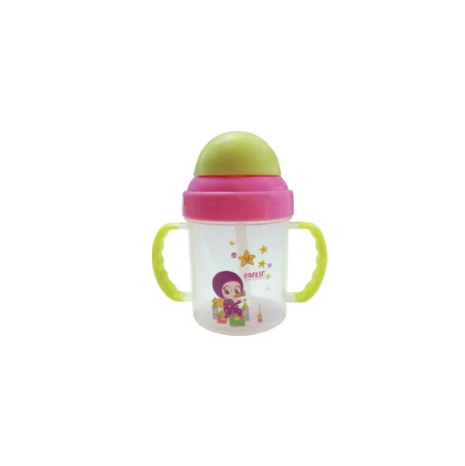 Vaso Pitillo Rosado 8oz X 1 Und Farlin Vaso Pitillo 8oz 6m+ x 1 Und