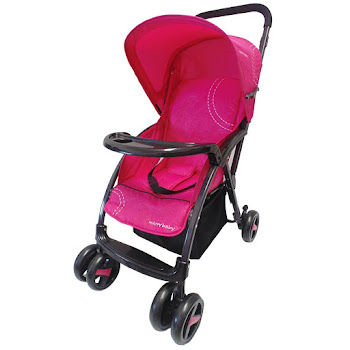 Solo Online Coche Paseador Happy   Baby 200 Rosado X 1 Unidad 