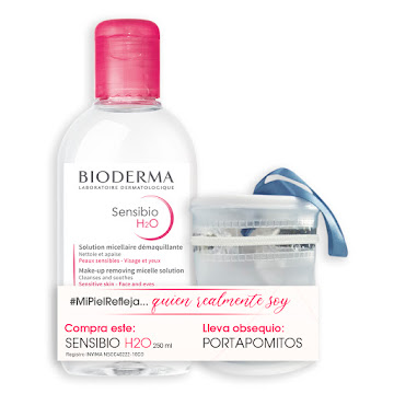 Kit Solución Bio Sensibio H2o x 250 ml + Pomitos  