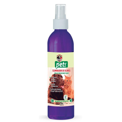 Eliminador de Olores Búfalo Pets X 250 mL BÚFALO Frasco con Válvula spray x 1 Und  
