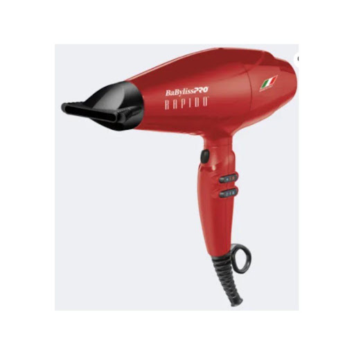 SECADOR PROFESIONAL BABYLISSPRO RAPIDO ROJO BaBylissPRO Caja x 1 Motor de 2000 watts FERRARI Maxlife®PRO sin carbones
Filtro anti-ruido removible
Botón de aire frío
6 ajustes de temperatura/velocidad